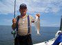Buddy Scala with a fine croaker.