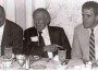 St. Mary's Commissioner Larry Millison, left, was honored at the annual Democratic Club Democrat of the Year Dinner in 1989.  Millison was elected three times as commissioner after serving on the board of education.  Center is the late Senator Paul Bailey, and Maryland Senate President Mike Miller.  THE CHESAPEAKE staff photo