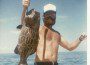Jarboe, Capt. Larry with big flat fish Keys