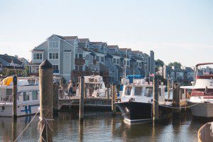 Existing Condos on the water at Chesapeake Beach are located across the street from Abner's location. THE CHESAPEAKE TODAY photo