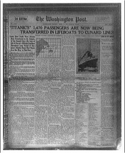 Washington Post front page