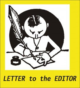 Letter to the editor
