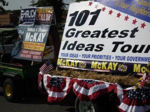 The 101 Greatest Ideas of Tommy McKay didn't include obtaining a college degree after it was revealed in St. Mary's Today that he had made a false claim to having a degree. McKay is once again seeking elective office, running in the GOP primary for House of Delegates in his quest for his royal rights to the throne of Maryland.
