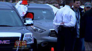 Jameel Harrison shooting scene. WJZ TV