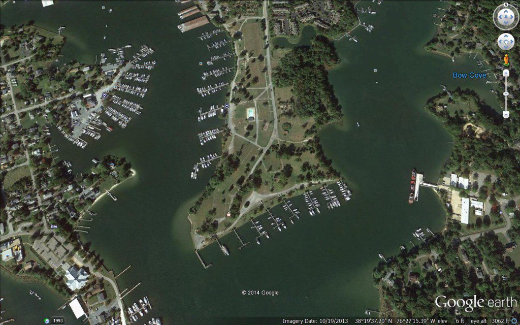 Calvert Marina / Google Earth
