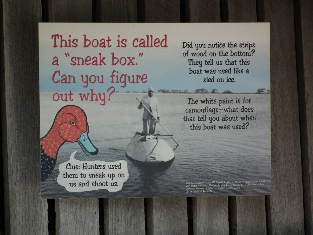 The Sneak Box - used for ice hunting. 