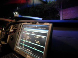 Patrol car computer St. Mary's Sheriff
