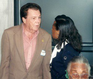 Democrat George Aud served as St. Mary's Commissioner President and was elected three times.  THE CHESAPEAKE TODAY photo.  See more on politics in The Story of The Rag in paperback, eBook and Audible.