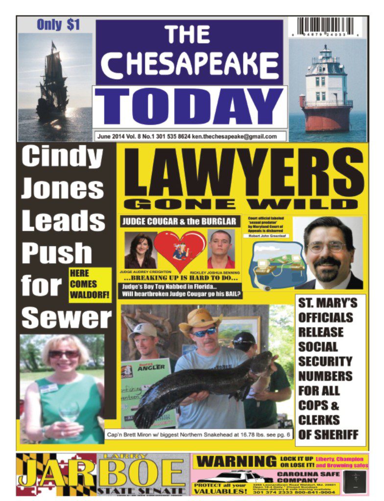 Now available on newsstands in Charles, Prince Georges, Anne Arundel, Calvert, Kent and St. Mary's Counties