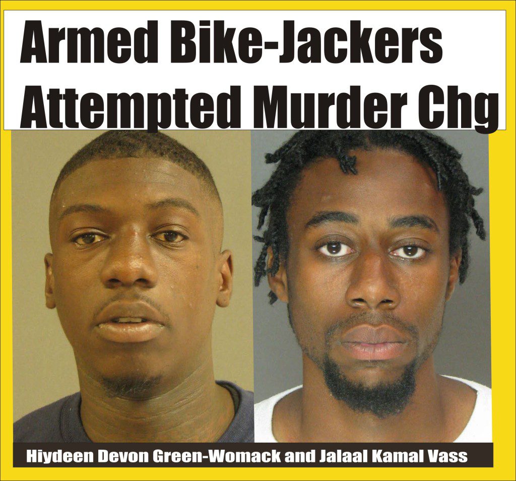 Armed Bike-Jackers face att murder rap