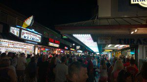 Boardwalk crowd at Ocean City Md. THE CHESAPEAKE TODAY photo
