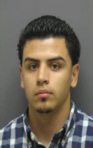 Francisco Javier Galvan Palacios under arrest by Prince William Co Police