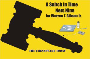 Snitch in time nets nine for Warren Troy Gibson Jr