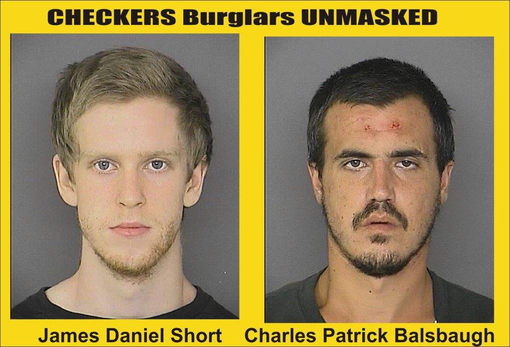 Checkers burglars unmasked