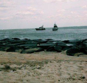 Coast Guard rescues 3 OC Beach Patrols and surfer in an incident in July of 2014. 