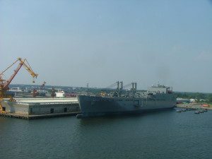 The port at Norfolk, Virginia. THE CHESAPEAKE TODAY photo