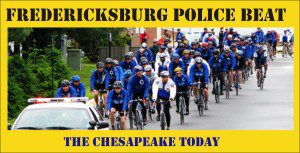 Fredericksburg Police Beat graphic
