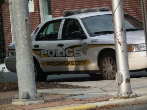 Pocomoke City Police.  THE CHESAPEAKE TODAY photo