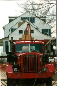 Broome Howard house moving day