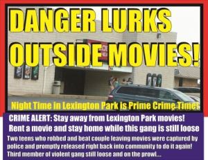 Danger Lurks at Movies