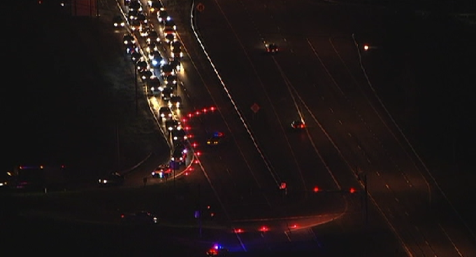 Accokeek fatal scene. Photo courtesy of NBC News 4 Washington.