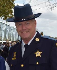 Caroline County Md Sheriff Randy Bounds at Dover Bridge. Facebook