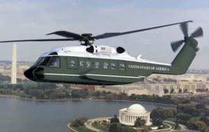 The next Presidential helicopter. Photo from Sikorsky. 