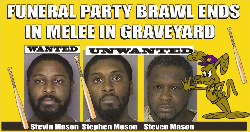Funeral Party ends in melee in graveyard