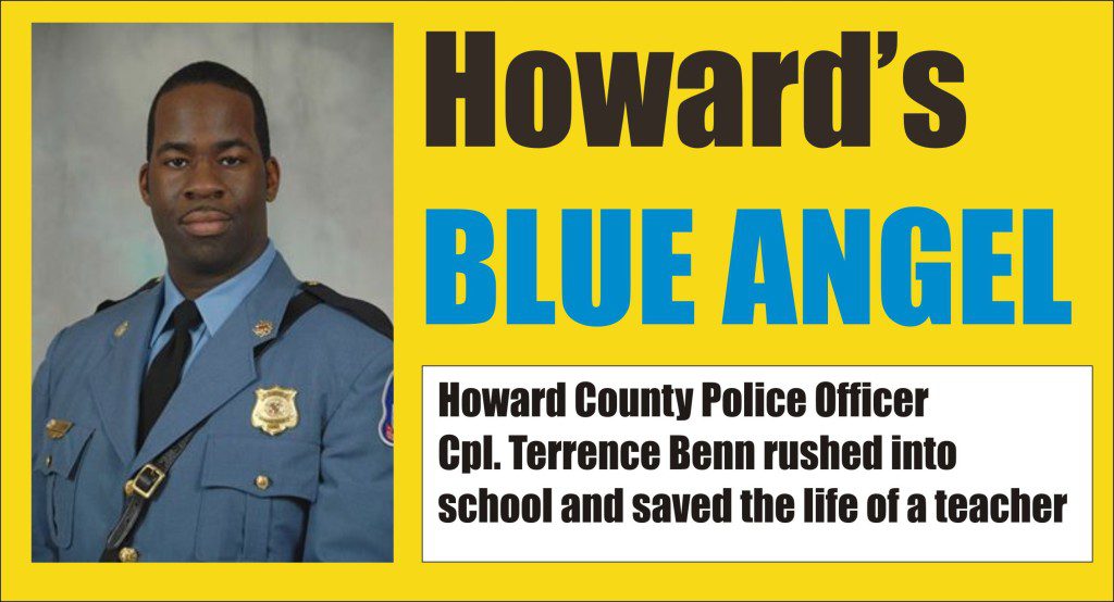 Howard's Blue Angel saved life of teacher