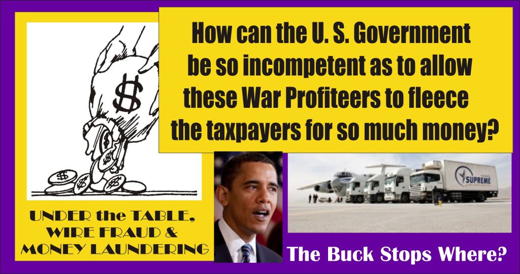 Illegal War Profiteers Plead Guilty