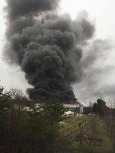 Rosedale Roofing fire baltimore County 120814