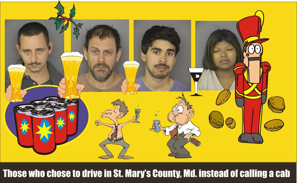 St Marys Sheriff DWI list for Dec 12 2014