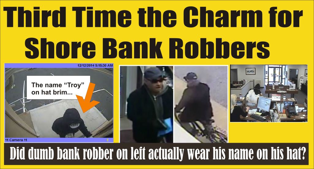 Three banks robbed in 24 hours