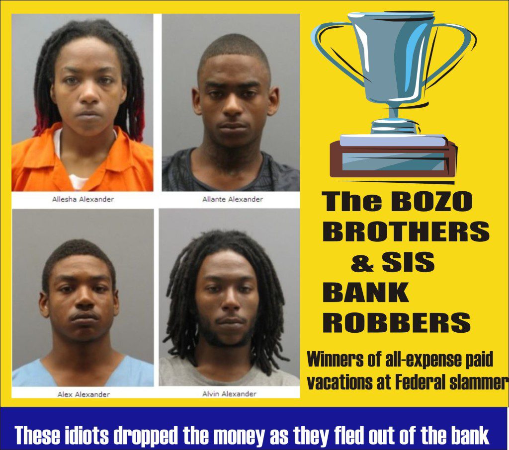 Bozo Brothers and Sis Bank Robbers