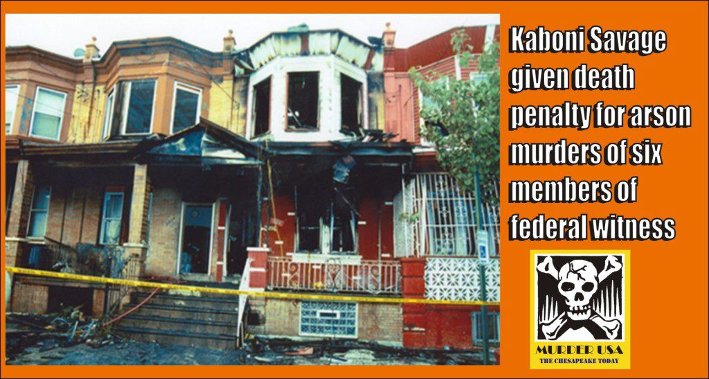 Kaboni Savage gets death penalty for arson murders of six family members of federal witness