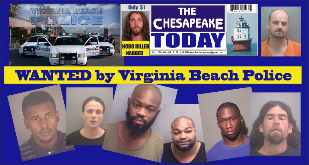 Wanted by Va Beach Police header