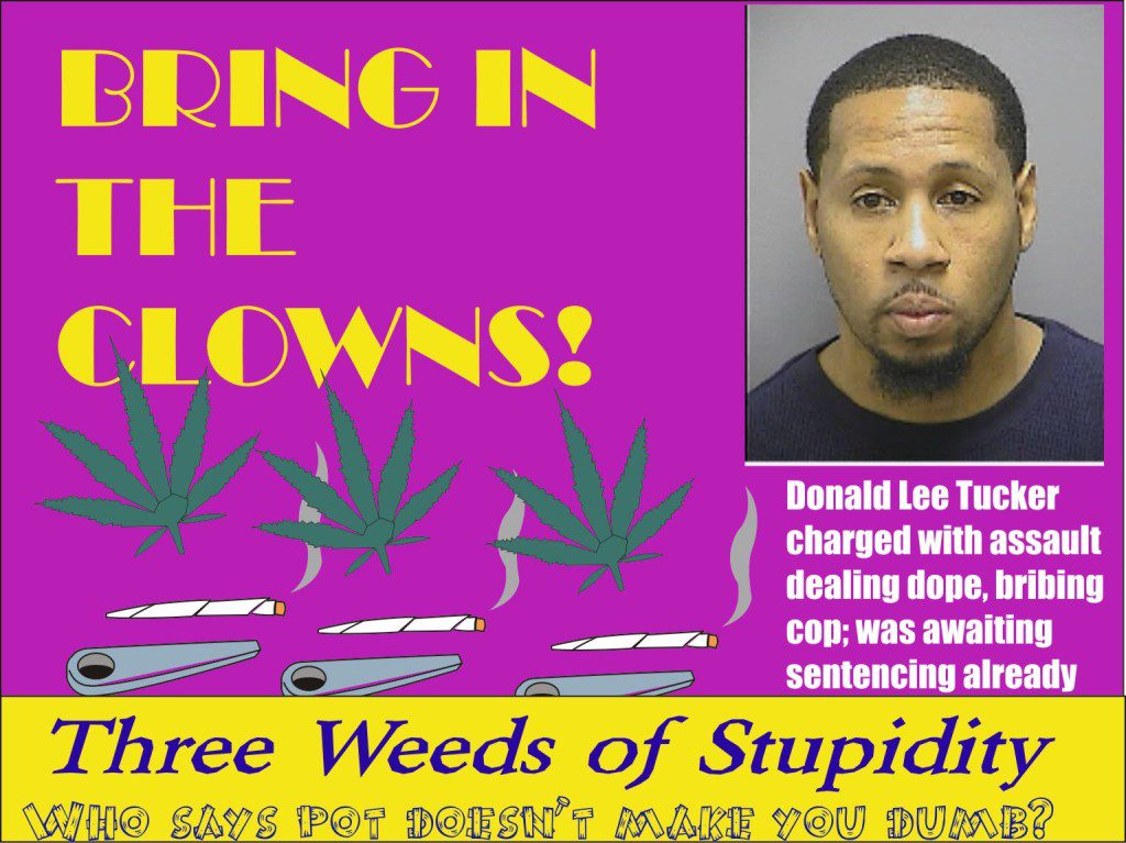 Donald Lee Tucker drug dealing assault and bribing cop Fred Md 012915