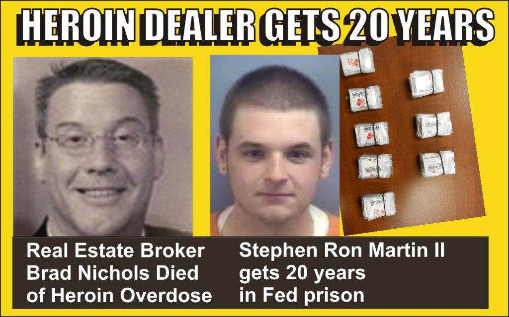 One less heroin dealer on the streets follows death of real estate broker of overdose rev