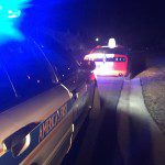 St. Marys Sheriff traffic stop in Westbury speeding crack-down with a pizza delivery driver getting extra cheese with his order.