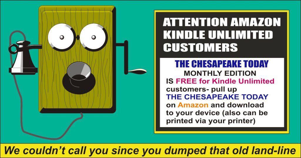 The Chesapeake Today Amazon promo