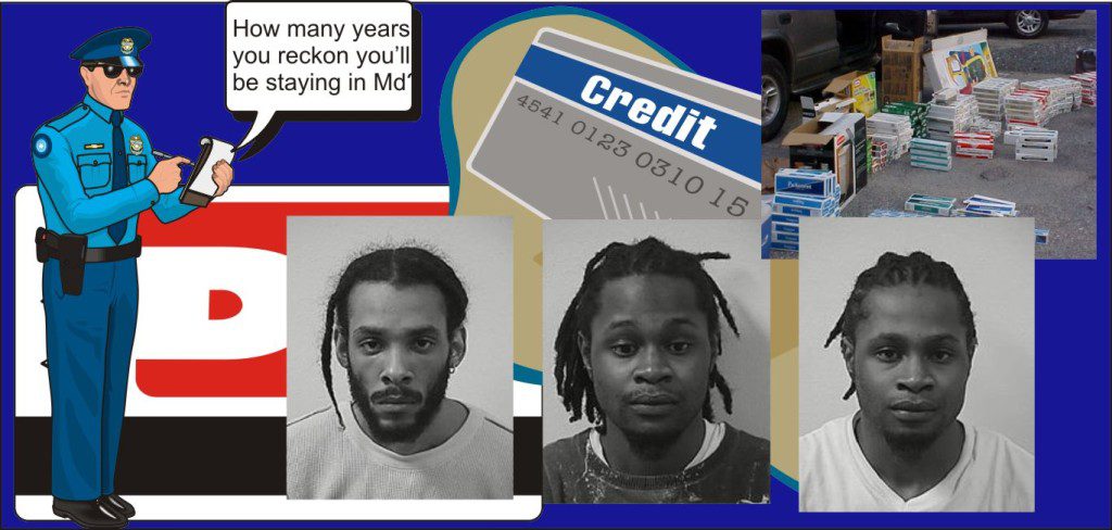 Buttheads with butts and stolen credit cards