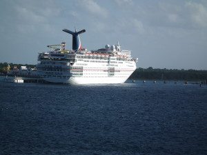 Carnival Ecstasy in port in Cozumel, Mexico THE CHESAPEAKE TODAY photo 