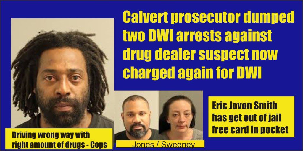 Eric Jovan Smith drugs and DUI in Anne Arundel