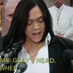 Baltimore City States Attorney Marilyn Mosby announces charges against officers. 