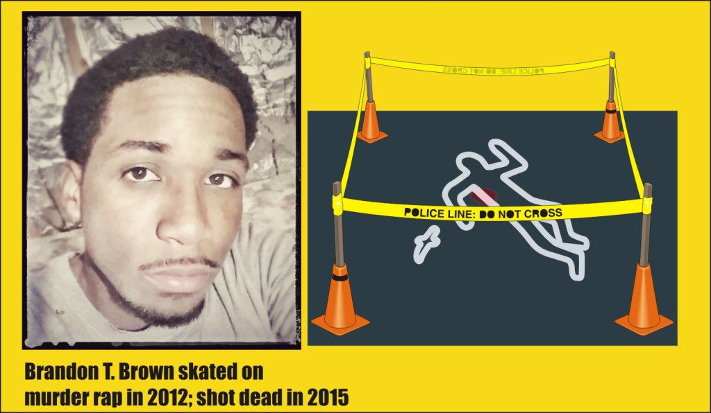 Brandon Brown shot dead in Frederick Md