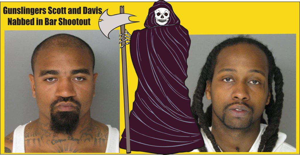 Scott and Davis charged in bar shooting