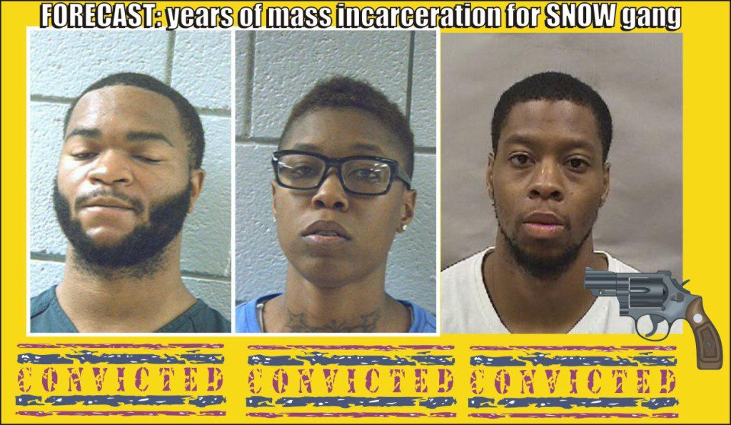 Snow gang going to prison for crime spree robbing cell stores
