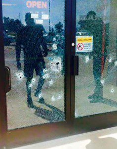 Gun free zone sign on recruiting office failed to protect those inside