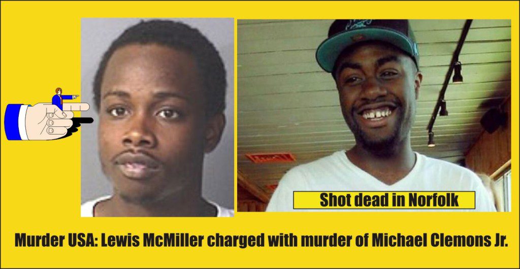 Lewis McMiller 21 of Norfolk charged with second degree murder 071615