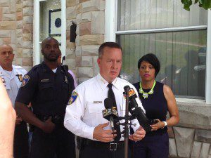 Commissioner Davis and Mayor 'Let 'em destroy' Rawlings-Blake at press conference